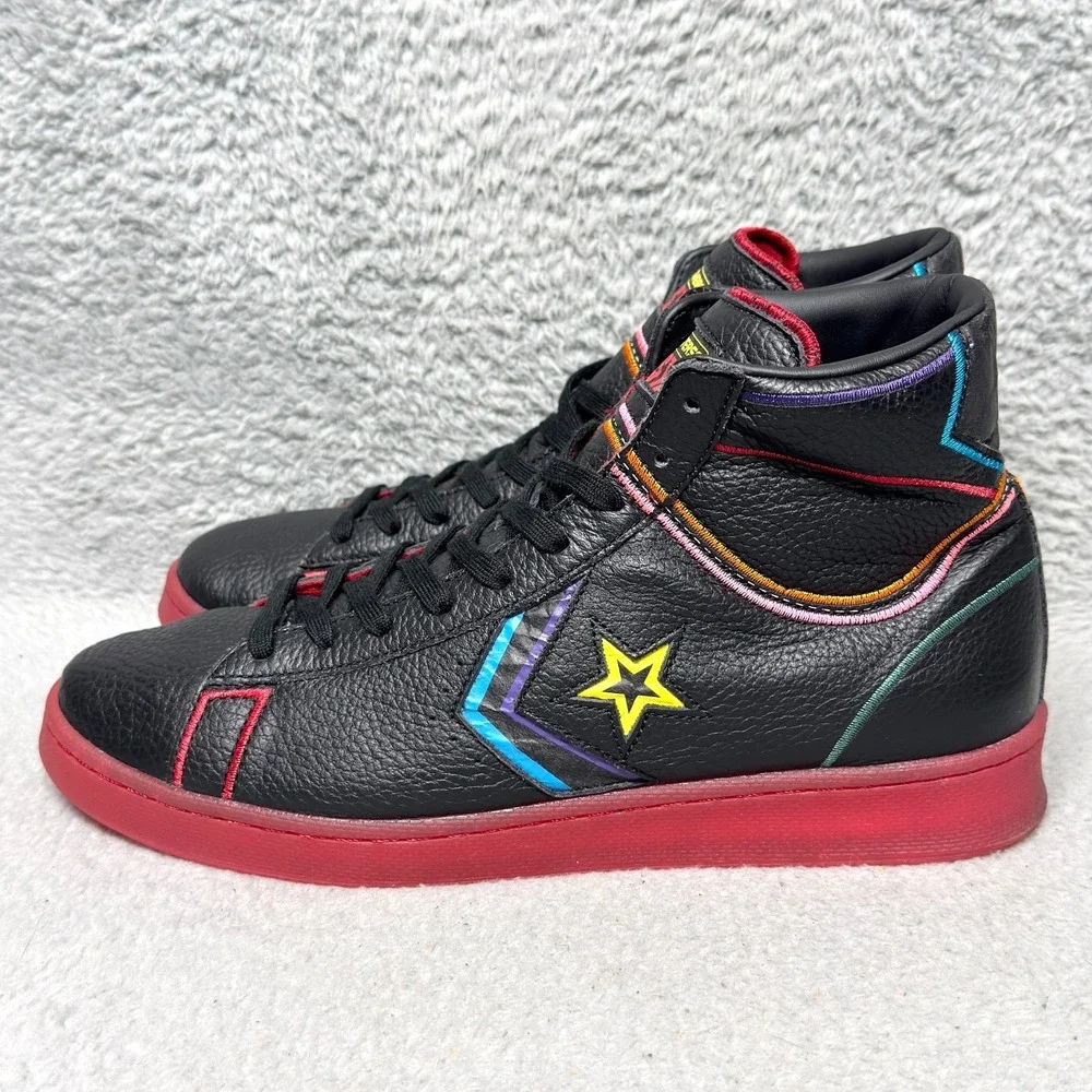 Converse Pro Leather‎ Chinese New Year Mens Size 11.5 Sneakers Shoes Black Red